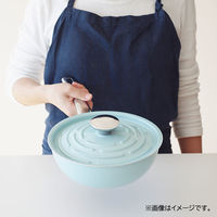 【アウトレット】【アウトレット】マイヤージャパン フライパン 深型 20cm 蓋付 IH ガス ブルー LPTーDP20FBU 1個