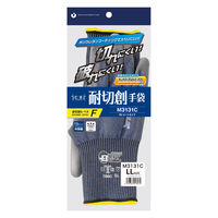 宇都宮製作 仁王耐切創手袋 M3131C LLサイズ ウレタンコート 13G レベルF TS4900CーBPLL 1双