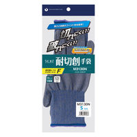 【耐切創最高レベルF】宇都宮製作 仁王耐切創手袋 M3130N Sサイズ ノンコート 13G レベルF TS4900NーBPS 1双