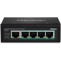 TRENDnet 産業用PoEスイッチングハブ af/at 100Mbps 5ポート TI-PE50 1台（直送品）