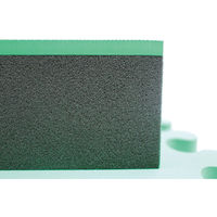 一歩 ソフトジャンピングマット グリーン 720-243 1セット（直送品）