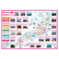 一電着植毛所 パズルでチャレンジ!都道府県 722-822 1個（直送品）
