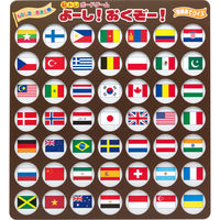 イモタニ よーし!おくぞー! 国旗あてクイズ 723-519 1個（直送品）