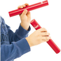 鈴木楽器製作所 ラトルスティック 赤 723-634 1個（直送品）