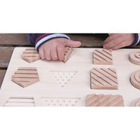 有限会社ケーアンドエイチ 木製触覚かたちボード 724-592 1個（直送品）