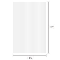 今村紙工 OPP袋シールなし A6サイズ 0.025mm厚 透明 1袋（100枚入）