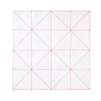 （数量限定）白雪ふきん 彩 麻入り 大判薄手 高級蚊帳生地使用 吸水性がよく すぐ乾く 食器拭き 蒸し布 赤色 1枚