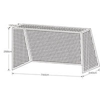 ゼット学校体育 一般用サッカーゴールネット ZN1602 1セット(1組入×1)（直送品）