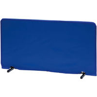 ゼット学校体育 卓球仕切フェンスネットカバー(カバーのみ)ブルー×ホワイト ZN2992 1セット(1枚入×2)（直送品）