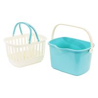 不動技研 カゴバケツ10L アクア F2609-AQ 1個（直送品）