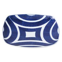 【アウトレット】【Goエシカル】訳あり ＜メーカー再検品済・B級品＞西海陶器 独楽 角多用皿 B48363 1セット（1枚×5）