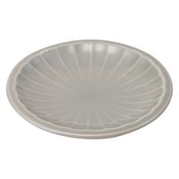【アウトレット】【Goエシカル】訳あり ＜メーカー再検品済・B級品＞西海陶器 kikuwari 小皿 GY B73631 1セット（1枚×10）