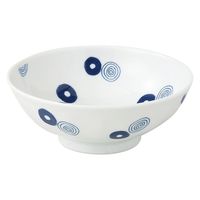 【アウトレット】【Goエシカル】訳あり ＜メーカー再検品済・B級品＞西海陶器 渦丸紋 面取軽量小鉢 B42903 1セット（1個×5）