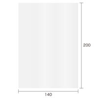 今村紙工 OPP袋シールなし B6サイズ 0.025mm厚 透明 1セット(1袋（100枚）×10)