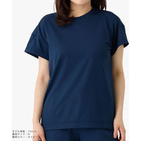 VENEX(ベネクス) スタンダードドライ＋ 【一般医療機器】 ショートスリーブ レディース L ネイビー 6584 1枚（直送品）