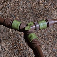 エスコ コック付分岐コネクター EA124LH-10B 1セット(3個)（直送品）