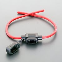 エスコ 20A 低背ヒューズホルダー(防水型) EA758ZS-220A 1セット(5個)（直送品）