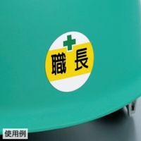 エスコ φ35mm ヘルメットステッカー(石綿・石綿作業~/2枚) EA983AN-36 1セット(40組)（直送品）