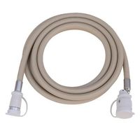 エスコ 7mmx3.0mガスホース(カプラー付・LP・都市ガス兼用) EA467BC-3A 1本（直送品）