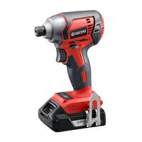 エスコ DC18.0V インパクトドライバー(充電式) EA813RV-2B 1台（直送品）