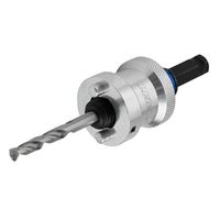 エスコ 32ー152mm/13mm ホールソー用アーバー(スナップバック式) EA823L-5SA 1セット(2個)（直送品）