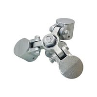 エスコ 48.6mm 単管・足場パイプ専用三脚ヘッド EA987FE-11A 1個（直送品）