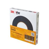 エスコ 19x1.14mm/10m 構造用接合両面テープ(粗面) EA943VA-41A 1セット(2巻)（直送品）