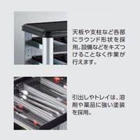 エスコ 670x420x900mm/3段 ツールステーション EA956AB-3 1台（直送品）