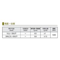 新潟精機 超硬リングゲージ 50.0mm 一般校正付 TRG 1個 64-3176-10（直送品）