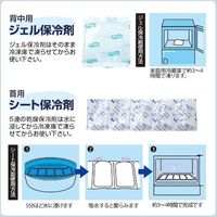 ブレイン 冷か朗(R)専用保冷剤セット※BRー501、BRー601、BRー801用 BR-520 1式 611-5020（直送品）