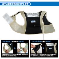 ブレイン アイスバック(R)W(保冷剤付) 迷彩 BR-556-CA 1式 611-5002（直送品）