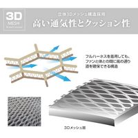 ブレイン フルハーネス専用インナーパット(ショートタイプ&背中パッド付) BR-10002 1個 611-5029（直送品）