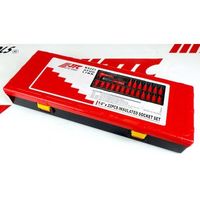 JTC 6.3mm 22PCS 絶縁ソケットセット JTCK9221 1セット 507-8303（直送品）