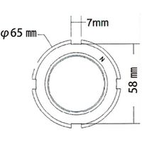 JTC トランスミッションナット用ソケット JTCC1090 1個 507-5206（直送品）