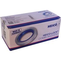 HEICO ハイコロック コンビワッシャー スチール 幅広M16 (100ペア) HKB-16 1箱(100組) 627-6750（直送品）