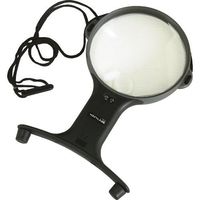 コンテック KONTEC 両手が使えるルーペ 丸110mm LP-35R 1個 574-3138（直送品）