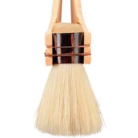 大塚刷毛製造 大塚 白熊 厚口 筋違 白 35号 1015010035 1本 229-0165（直送品）