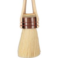 大塚刷毛製造 大塚 白鳩 厚口 筋違 白 20号 1015450020 1本 229-1421（直送品）