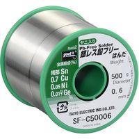 太洋電機産業 グット 銀レス鉛フリーはんだ500g φ0.6 SF-C50006 1個 585-2243（直送品）