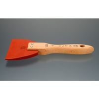 大塚刷毛製造 大塚 柄付ゴムベラ 赤 小 3003020002 1枚 664-8020（直送品）