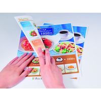 中川製作所 レーザープリンター専用耐水紙 ラミフリー B5 500枚 000337 1箱(500枚) 552-8152（直送品）