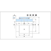 九州ハセック ギヤカップリング IUS―Aシリーズ IUS-A-25 1個 609-4207（直送品）