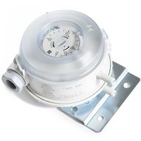 クローネ メカ式微差圧スイッチKU604(B金具) KU604-100PA-1000PA TYPE B 1個 576-6108（直送品）