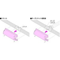 オンダ製作所 スポットカバー ソケット アイボリー RSCS-1305U 1個 677-5004（直送品）