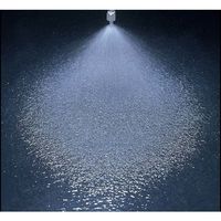 いけうち 小噴量形充円錐ノズル JJRPシリーズ PVDF樹脂製 1/8オス 1/8M JJRP 005 PVDF 1個 198-4809（直送品）