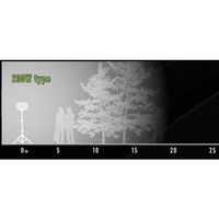 永興電機工業 EIKO シャインボール(200Wタイプ・28000lm)三脚強化型 BL00A030S 1台 671-8207（直送品）