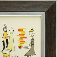 万丈 フォトフレーム クラシック 2L/KG判 117885 1枚（直送品）