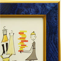 万丈 フォトフレーム クラシック L判 105463 1枚（直送品）