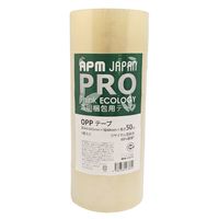 ECO OPPテープ 0.045mm厚 幅48mm×長さ50m APMジャパン 1セット（10巻：5巻入×2パック）
