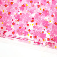 シモジマ HEIKO レジ袋 バイオハンドハイパー M 花さくら 006905596 1束(100枚)